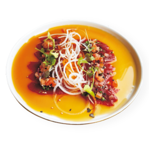 Carpaccio atún